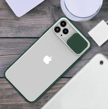 Load image into Gallery viewer, iPhone Series Camera Lens Slide Protection Matte Case
