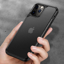 Load image into Gallery viewer, iPhone 12 Pro Max Opaque Matte Carbon Fiber TPU Armor Case
