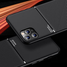 Load image into Gallery viewer, iPhone 12 Pro Max Carbon Fiber Twill Pattern Soft TPU Case

