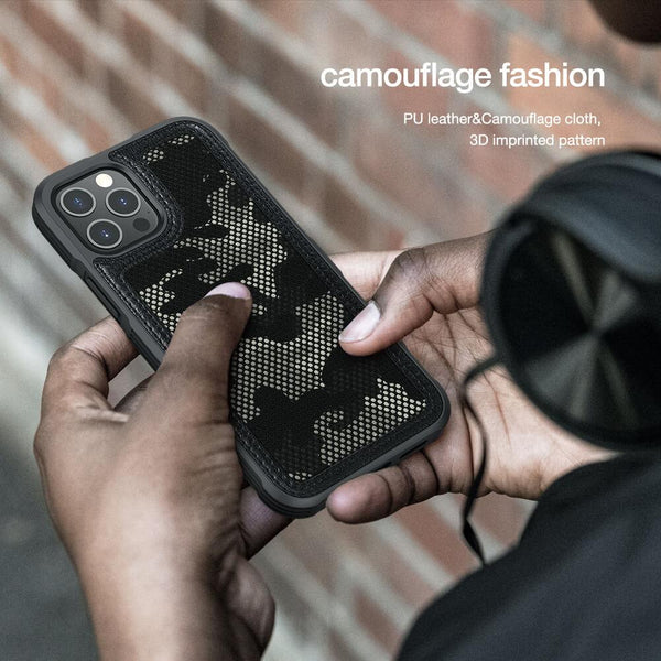 Nillkin ® iPhone 12 Camouflage Pattern Cloth Case