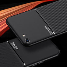 Load image into Gallery viewer, iPhone SE (2020) Carbon Fiber Twill Pattern Soft TPU Case
