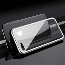 Load image into Gallery viewer, New Electronic Auto-Fit Magnetic Glass Case for iPhone
