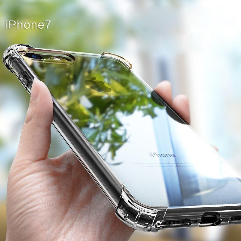 King Kong ® iPhone 8 Plus Anti Shock TPU Transparent Case