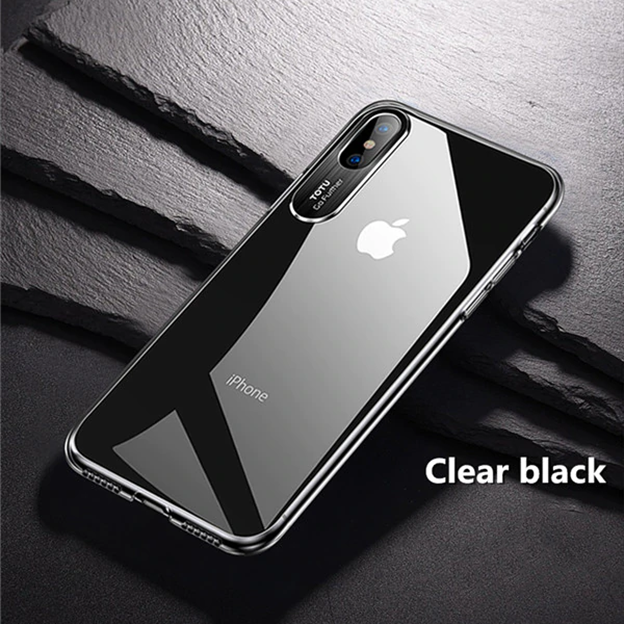 TOTU ® iPhone XS Max Clear Camera Protective Case