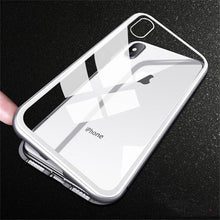 Load image into Gallery viewer, iPhone - Auto Fit Magnetic Glass Camera Protective Case
