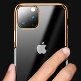 Baseus ® iPhone 11 Ultra-Thin Transparent Sparkling Edge Case