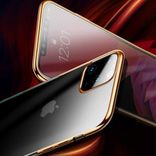Load image into Gallery viewer, Baseus ® iPhone 11 Pro Ultra-Thin Transparent Sparkling Edge Case
