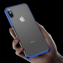 Load image into Gallery viewer, Baseus ® iPhone XS Max Ultra-Thin Transparent Sparkling Edge Case
