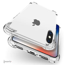 Load image into Gallery viewer, MK ® iPhone X King Kong Anti Shock TPU Transparent Case
