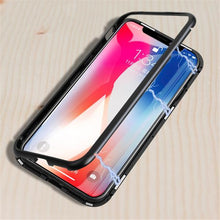 Load image into Gallery viewer, New Electronic Auto-Fit Magnetic Glass Case for iPhone
