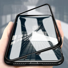 Load image into Gallery viewer, New Electronic Auto-Fit Magnetic Glass Case for iPhone
