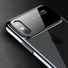 Load image into Gallery viewer, TOTU ® iPhone XS Max Polarized Lens Mirror Transparent Hard Case
