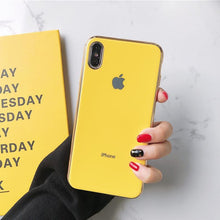Load image into Gallery viewer, MyCase ® iPhone XS Chrome Plating Soft Case
