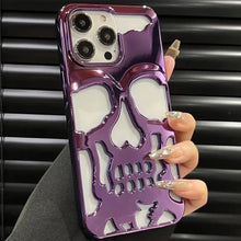 Load image into Gallery viewer, iPhone 12 Series Hollow Skull Design Case
