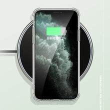 Load image into Gallery viewer, iPhone - Anti Knock Clear Case With Tempered Glass

