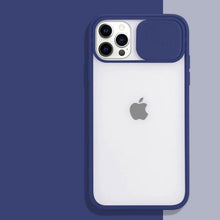Load image into Gallery viewer, iPhone Series Camera Lens Slide Protection Matte Case
