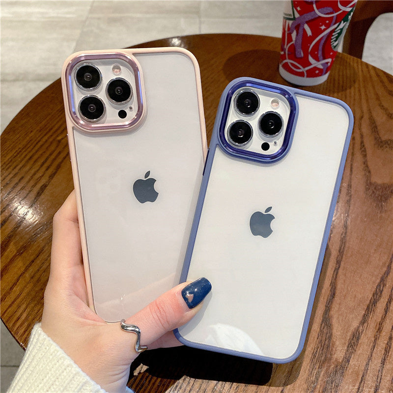 Transparent Acrylic Metal Lens Camera Case