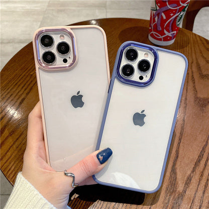 Transparent Acrylic Metal Lens Camera Case