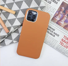 Load image into Gallery viewer, iPhone 13 Pro Luxury Genuine Leather Case
