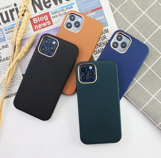 iPhone 13 Pro Luxury Genuine Leather Case