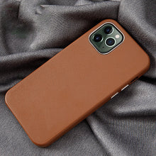 Load image into Gallery viewer, iPhone 13 Pro Luxury Genuine Leather Case
