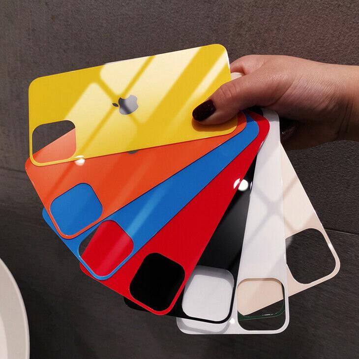 iPhone 11 Pro Max Ultra-thin Matte Back Tempered Glass