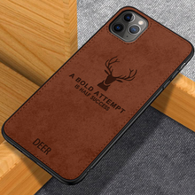 Load image into Gallery viewer, iPhone 11 Deer Pattern Inspirational Soft Case (3-in-1 Combo)
