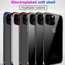 Load image into Gallery viewer, iPhone 11 Electroplating Silicone Transparent Glitter Case
