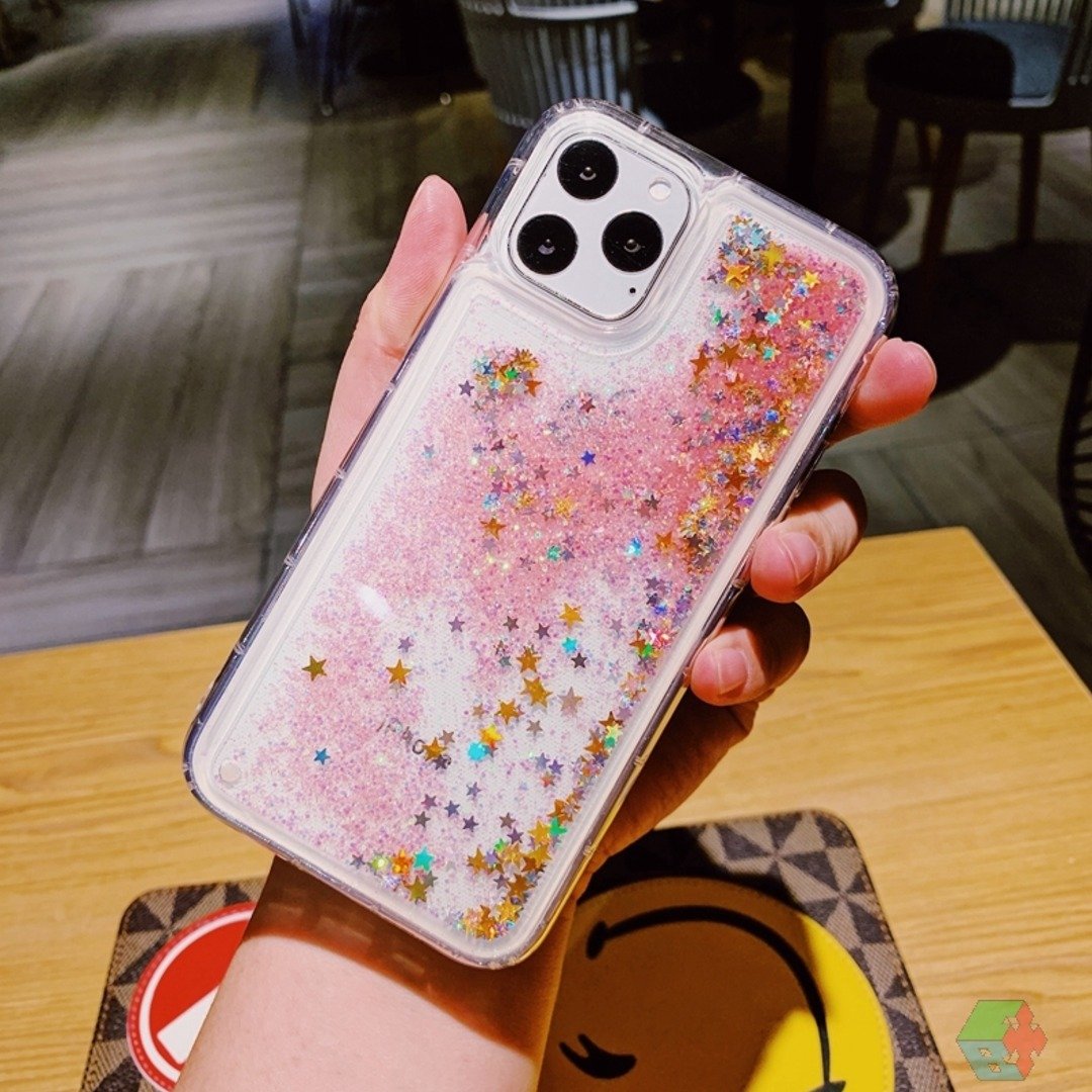 iPhone 11 Pro Max Liquid Glitter Sparkle Shiny Bling Case