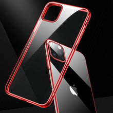 Load image into Gallery viewer, iPhone 11 Series Electroplating Silicone Transparent Glitter Case
