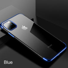 Load image into Gallery viewer, iPhone 11 Series Electroplating Silicone Transparent Glitter Case
