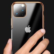 Load image into Gallery viewer, Baseus ® iPhone 11 Pro Ultra-Thin Transparent Sparkling Edge Case
