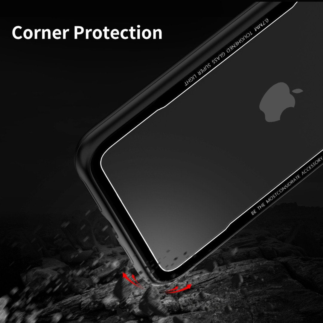 iPhone 11 Series (3 in 1 Combo) Glassium Protective Case + Tempered Glass + Camera Lens Guard