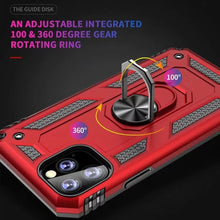 Load image into Gallery viewer, iPhone 11 Pro Max Hybrid Armor Ring Case
