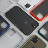 MK ®iPhone 11 Pro Max ROCK Luxury Shockproof Matte Finish Case