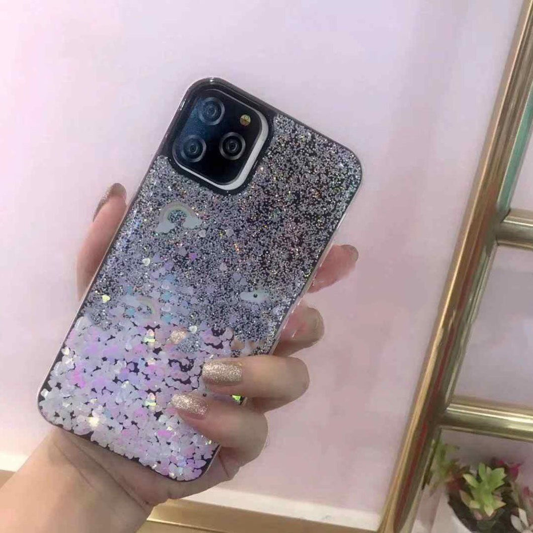 iPhone 11 Pro Max Liquid Glitter Sparkle Shiny Bling Case