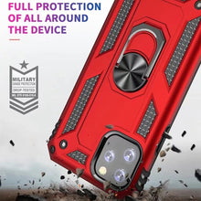 Load image into Gallery viewer, iPhone 11 Pro Max Hybrid Armor Ring Case
