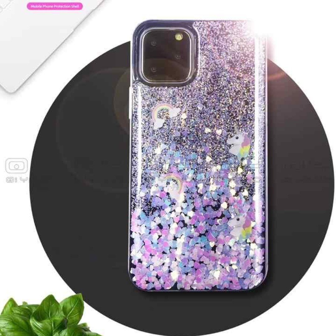 iPhone 11 Pro Max Liquid Glitter Sparkle Shiny Bling Case