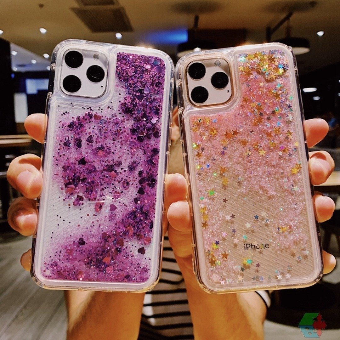 iPhone 11 Pro Max Liquid Glitter Sparkle Shiny Bling Case