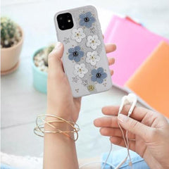 MK ® iPhone 11 Pro Max  Luna Aristo 3D Flower Print Case
