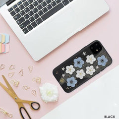 MK ® iPhone 11 Pro Max  Luna Aristo 3D Flower Print Case