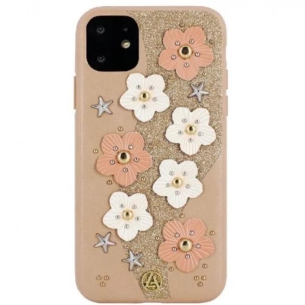 MK ® iPhone 11 Pro Max  Luna Aristo 3D Flower Print Case