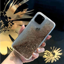 Load image into Gallery viewer, iPhone 11 Pro Max Liquid Glitter Sparkle Shiny Bling Case
