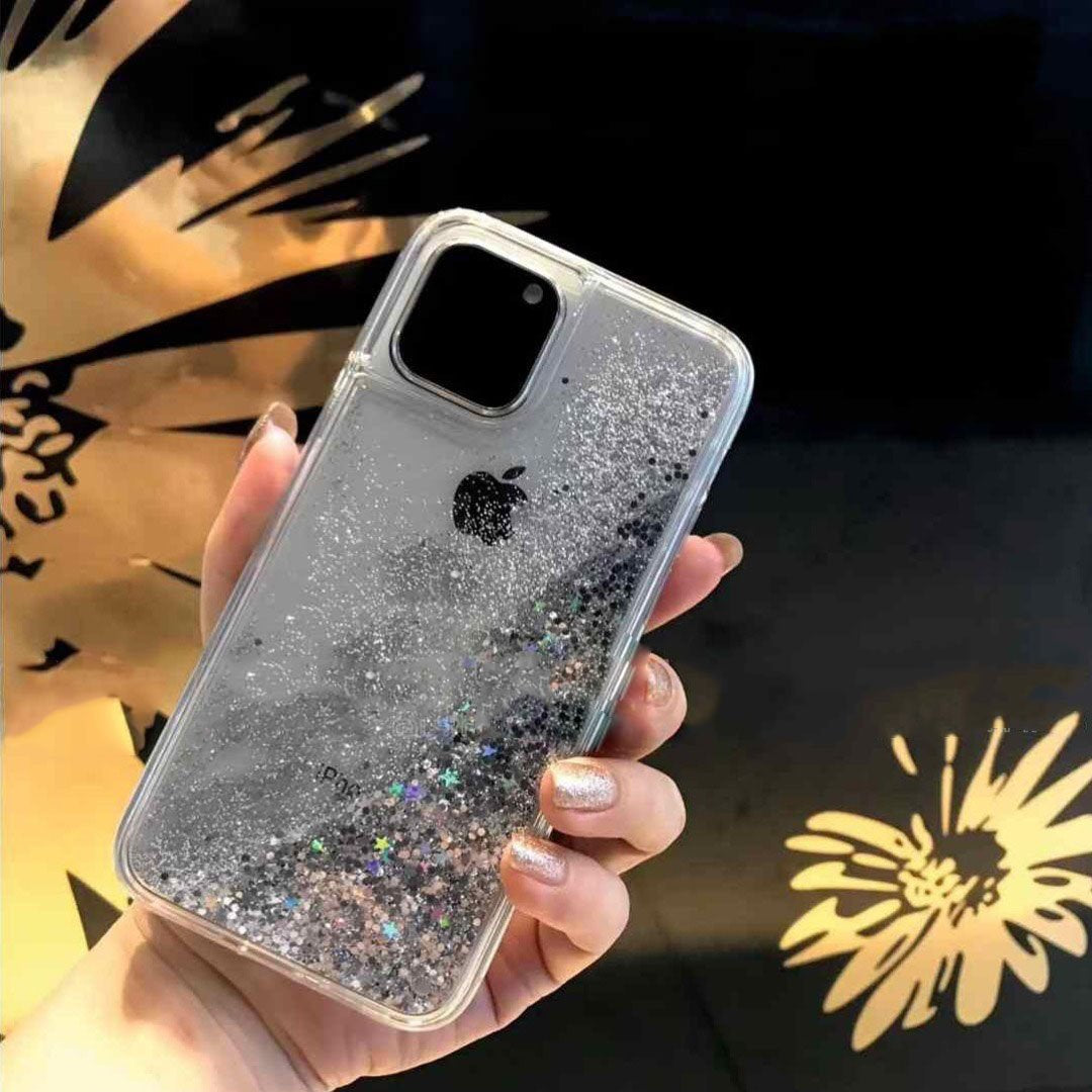 iPhone 11 Pro Max Liquid Glitter Sparkle Shiny Bling Case