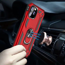 Load image into Gallery viewer, iPhone 11 Pro Max Hybrid Armor Ring Case
