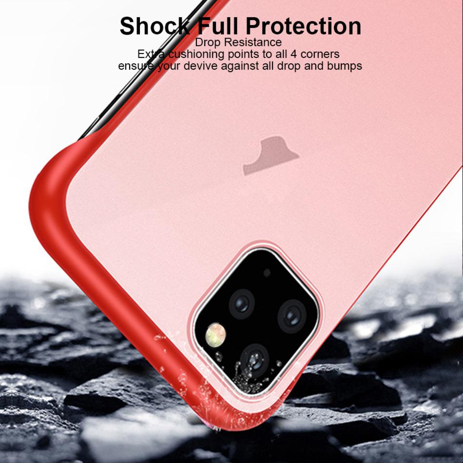 iPhone 11 Pro Max Luxury Frameless Transparent Case