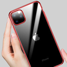 Load image into Gallery viewer, iPhone 11 Series Electroplating Silicone Transparent Glitter Case
