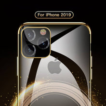 Load image into Gallery viewer, iPhone 11 Series Electroplating Silicone Transparent Glitter Case
