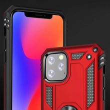 Load image into Gallery viewer, iPhone 11 Pro Max Hybrid Armor Ring Case
