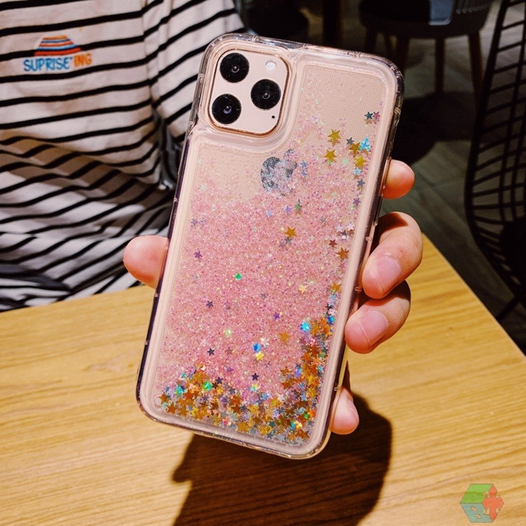 iPhone 11 Pro Max Liquid Glitter Sparkle Shiny Bling Case